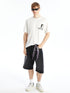 LC Waikiki Crew Neck Short Sleeve Printed Combed Cotton Men's T-shirt